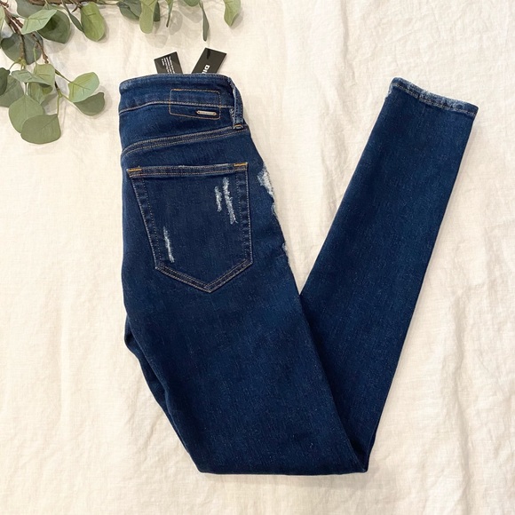 Diesel SLANDY 084ZA Distressed Jeans NWT - Picture 8 of 14